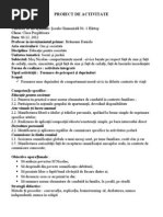 Proiect de Activitate Es 06.12.2012