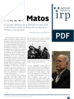 Huber Matos: Incansable Defensor de La Libertad