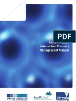 Biotechnology Intellectual Property Management Manual
