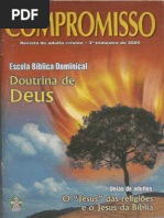 Revista Compromisso JUERP Doutrina de Deus