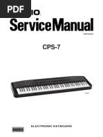 Casio CPS7 Service