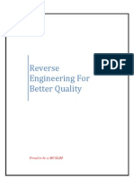 Reverse Engineering For Better Quality