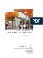 Nicollet Mall Economic Impact Study