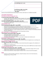 Anika Anand Fall Resume