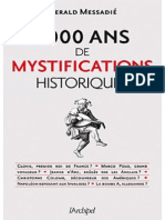 4 000 Ans de Mystifications Historiques