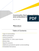 Commodity Derivatives Pitfalls and Embedded Risks