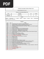 Cronograma Algebra Linear Eng Computacao
