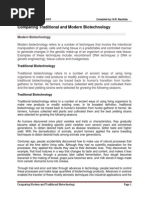 Download Traditonal vs Modern Biotechnology by Anonymous HXLczq3 SN213201141 doc pdf