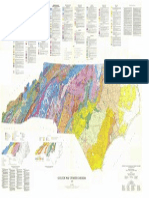 NC Geologic Map NCGS 1985