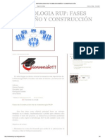 FASES DE DISEÑO Y CONSTRUCCIÓN