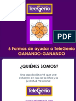 6 Formas de Ayudar a TeleGenio GANANDO-GANANDO