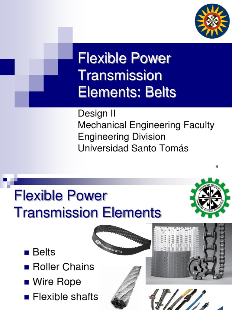 06 Belts and Chain | PDF | Belt (Mechanical) | Manufactured Goods