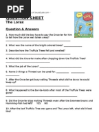 Worksheets Student Worksheet To Accompany The Lorax student worksheet to accompany the lorax photos getadating delibertad