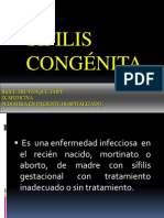 Sífilis congénita: diagnóstico y tratamiento