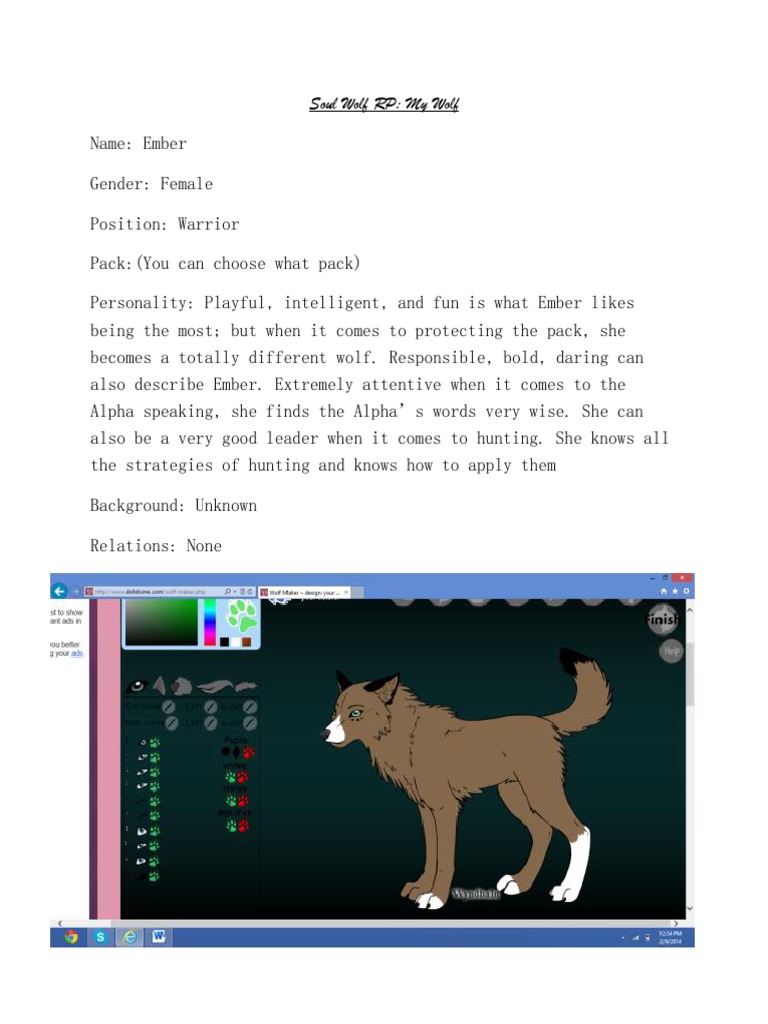 Soul Wolf RP | PDF