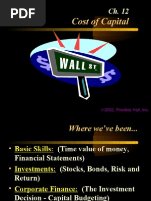Financial Management 2 Uum Pdf Equity Finance Cost Of Capital