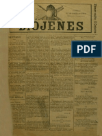 Periódico Diójenes #1, Año I, 01.jun.1884