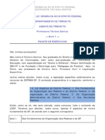 Aula 02 - Lei Orgânica do Df - Aula 01