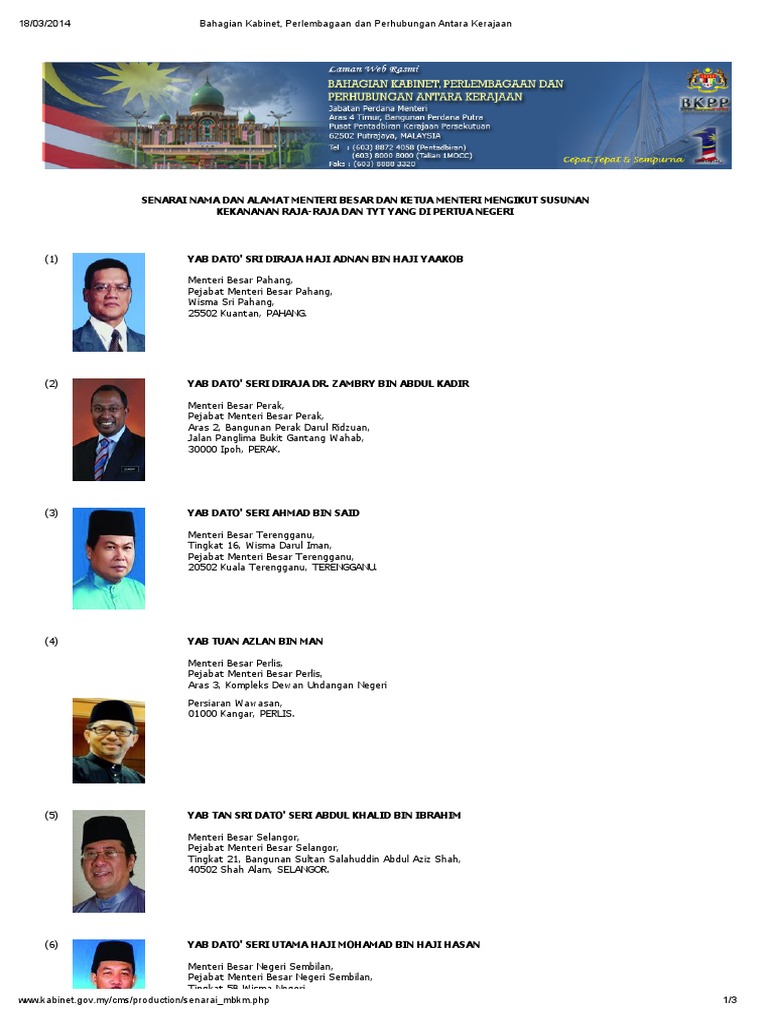 Bahagian Kabinet Perlemb P Agaan Dan Perhubungan Antara Kerajaan2 Pdf