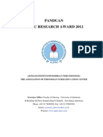 Panduan Ainec Research Award 2012