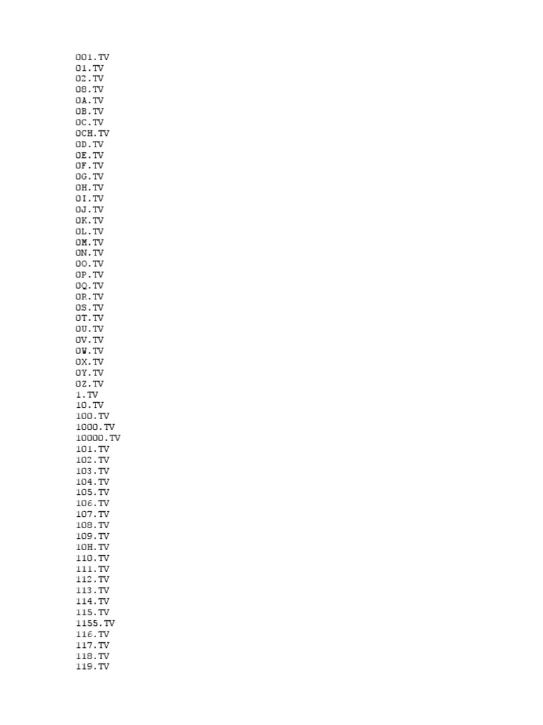 Premium Tv List Pdf Boeing
