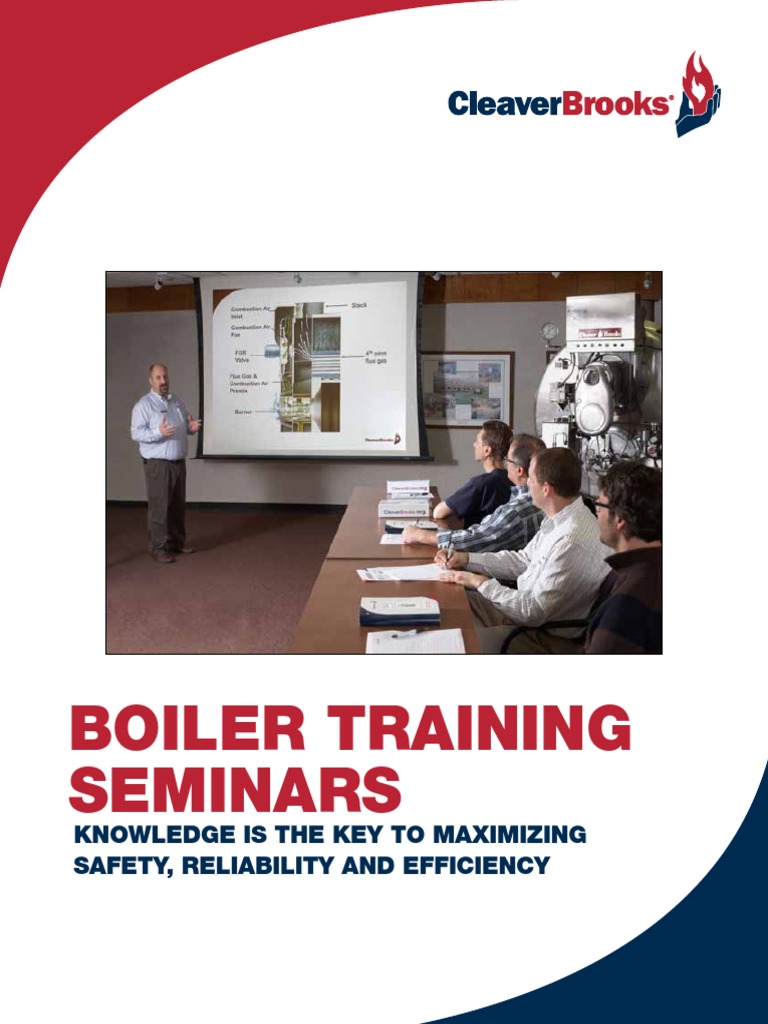 CB-8361 Boiler Training Seminar | PDF | Boiler | Reliability Engineering