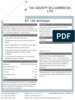 Tai County Silicones Co., Ltd. AT-120 Antifoam: Description Applications