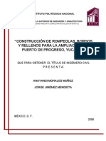 286_construccion de Rompeolas, Bordos y Rellenos Para La Ampliacion Del Puerto Progreso, Yucatan