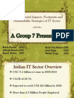 Environmental Impacts, Footprints and Sustainability Strategies of IT Sector Final Project