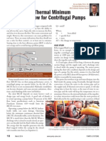 Stable Versus Thermal Minimum Continuous Flow For Centrifugal Pumps