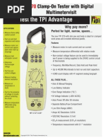 Fluke 725 Datasheet Pdf Thermocouple Battery Electricity