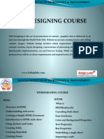 Webdesigning Course