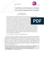 Flexible Industrial Land Policies on Exit Strategies in the Rapid Transition Period_ a Case Study of Hongkou District, Shanghai