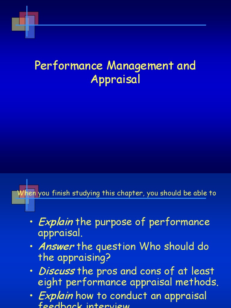 Performance Management and Appraisal | PDF | Performance Appraisal | Goal
