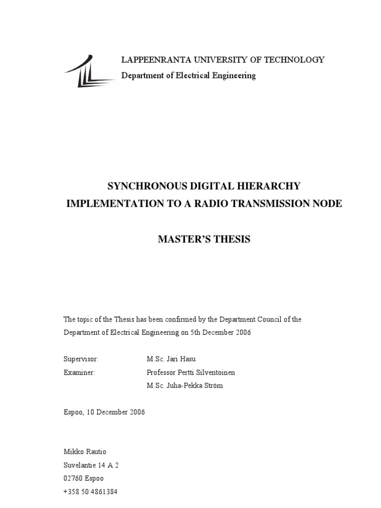 Complete Nokia SDH | PDF | Network Topology | Computer Network