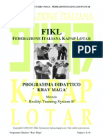 Programma Didattico Kravmaga Fikl