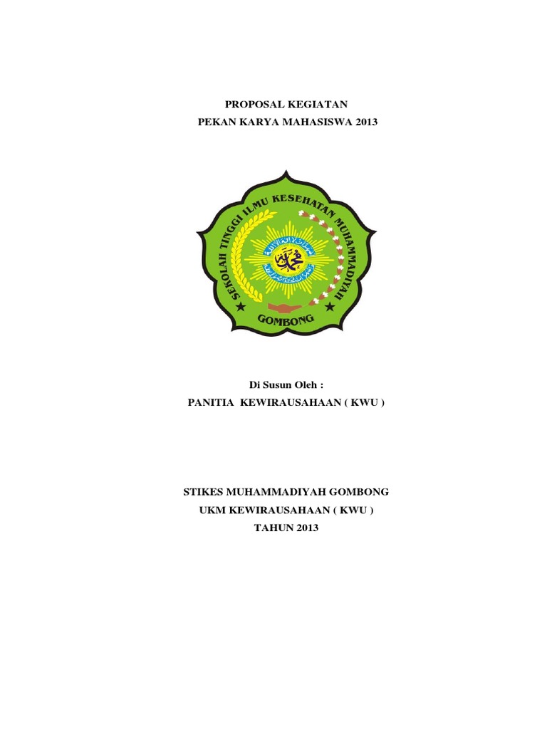 PROPOSAL PKM NEW Dan PESERTA SEMINAR | PDF | Karier & Perkembangan | Bisnis