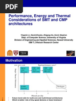 SMT and CMP Architecture