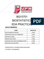 BGY3701 Biostatistics Eda Practical: Group Members