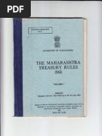 The Bombay Treasury Rules 1968 Dated 14032012