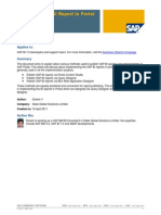 Publish A SAP BI Report in Portal: Applies To