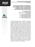 Analise Do Tempo de Presset