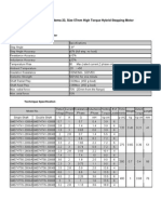 1.8° Nema 23, Size 57mm High Torque Hybrid Stepping Motor: Technique Parameter