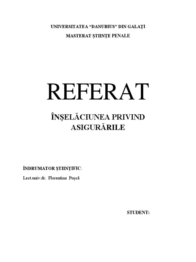 Inselaciunea Privind Asigurarile | PDF