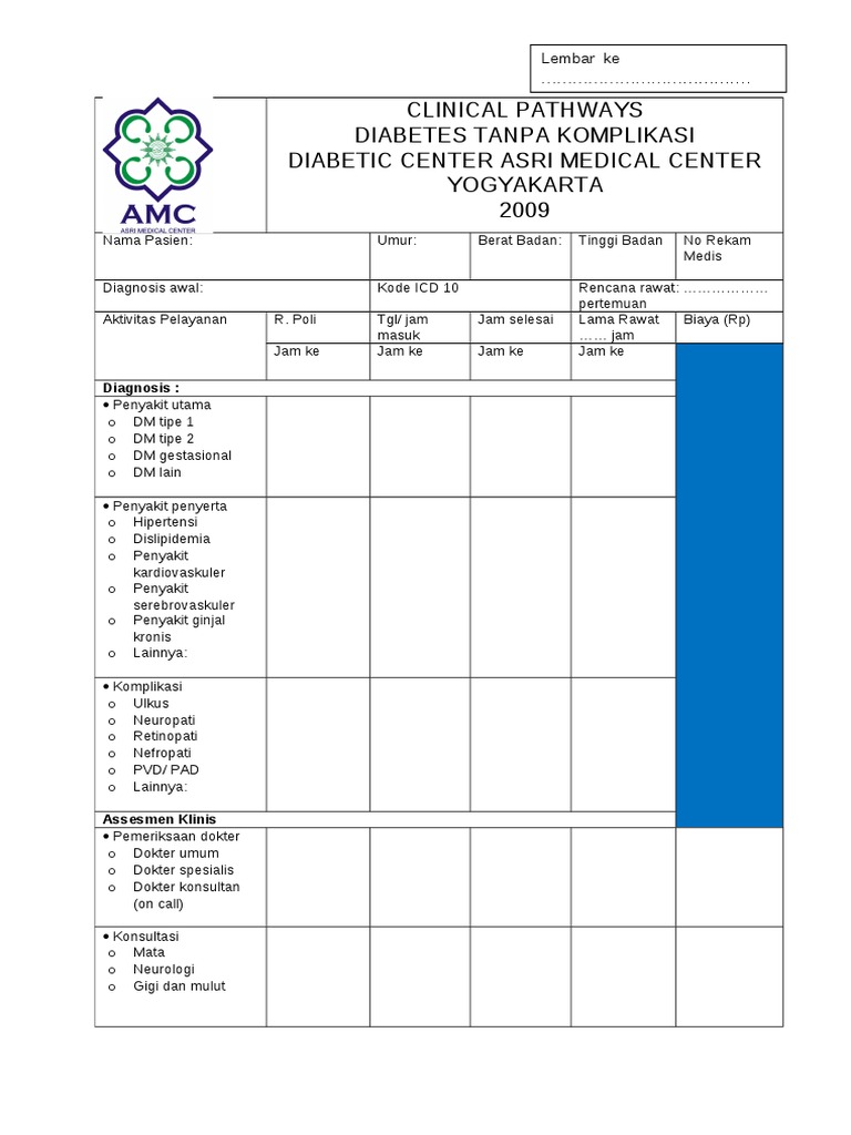 Clinical Pathways Diabetic Center | PDF | Career & Growth
