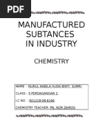 Download 12891138 Chemistry Manufactured Substances in Industry by nabiellahuda SN21330446 doc pdf