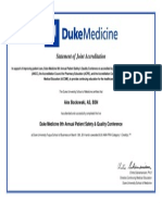 Duke Medicine 9th Annual Patient Safety Quality Conference
