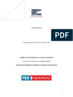 Honduras Analisis de La Seguridad Interna y Externa - Anuario 2013