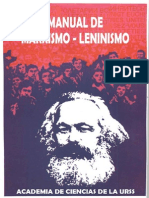 Academia Ciencias de La URSS - Manual Marxismo-leninismo