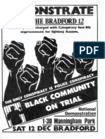 Free The Bradford 12 Leaflet